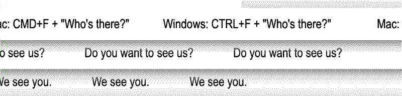 extrait de l'interface web, bandeau de commande