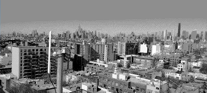 photo de New York vue d'un toit